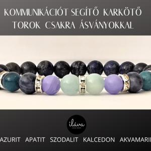 Torokcsakra karkötő