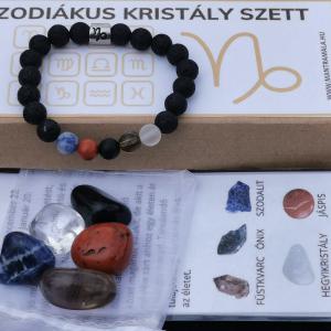 Zodiákus kristály szett- Bak