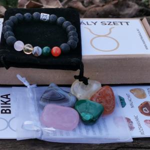 Zodiákus kristály szett- Bika