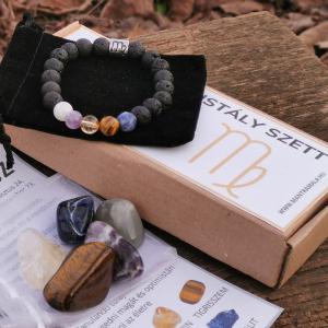 Zodiákus kristály szett- Szűz