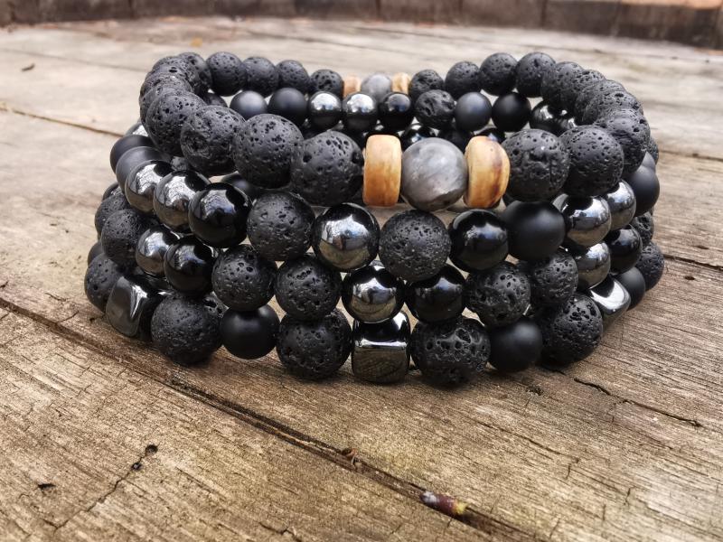 Férfi karkötő szett