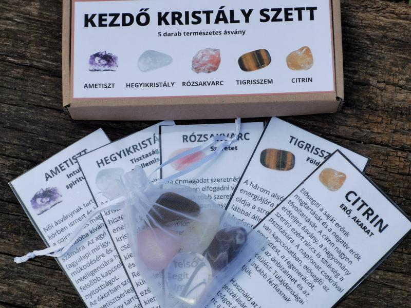 Kezdő kristály szett