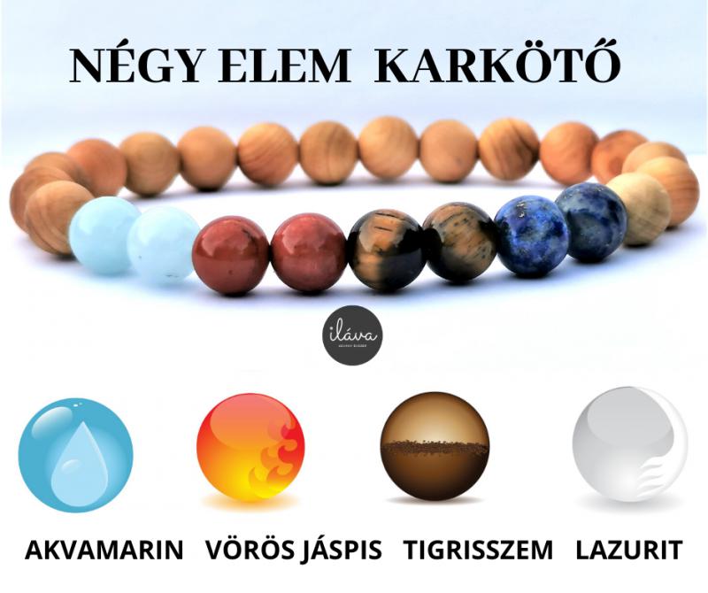 Négy elem karkötő