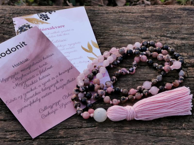 Rodonit-Rózsakvarc Mala