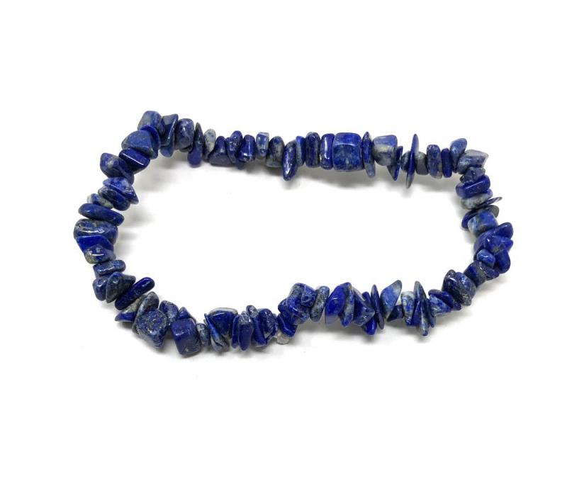 Szodalit szemcse karkötő