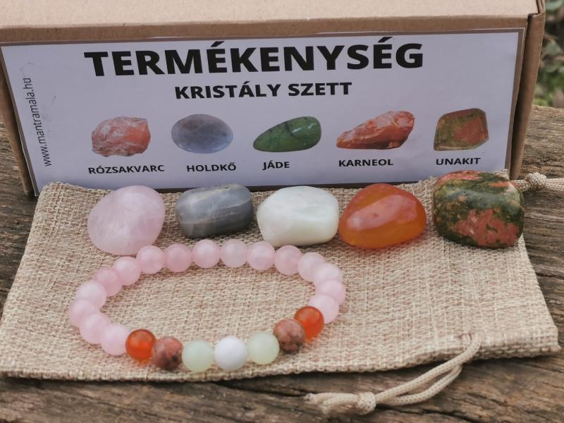 Termékenység kristály szett