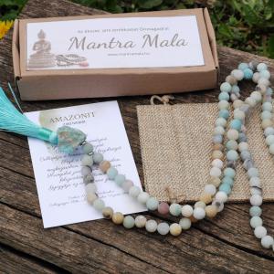 Amazonit mala nyaklánc