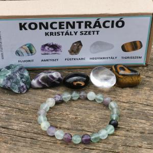 Koncentráció kristály szett