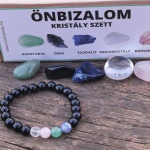 Önbizalom kristály szett