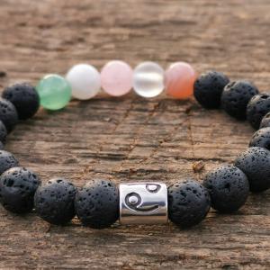 Rák aromaterápiás karkötő