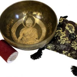 Réz-Arany Buddha-Speciális Hangtál Szett