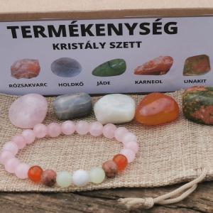 Termékenység kristály szett