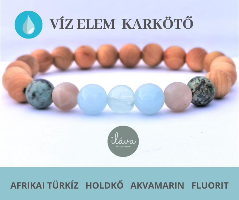 Víz elem karkötő
