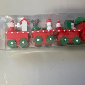 karácsonyi fa dekor vonat