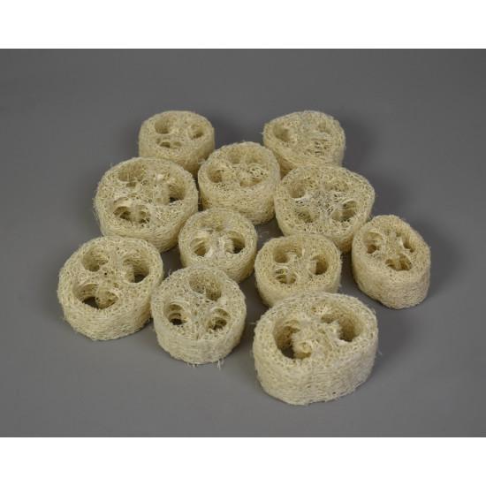 luffa szeletelt fehérített