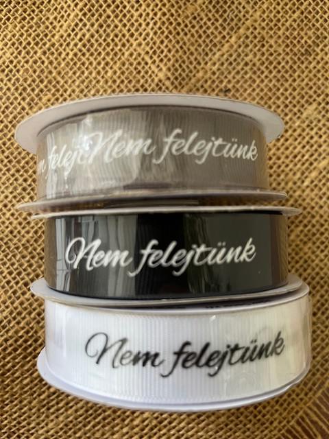 Nem felejtünk ripsz szalag 20mm