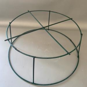 drót alap 2 soros 25 cm keresztes  5 db/csomag
