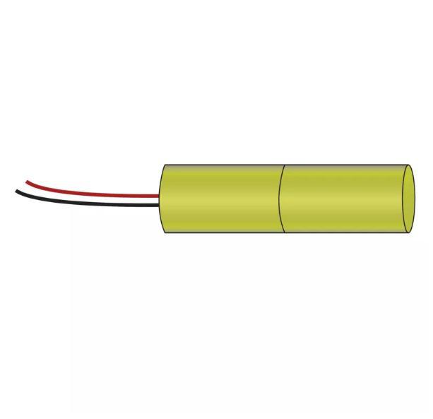 Akkumulátor vészvilágításhoz 2,4V 1300 mAh vezetékkel