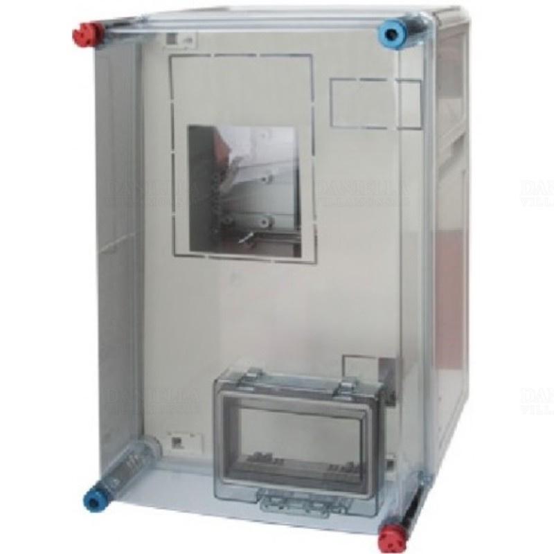 Fogyasztásmérő szekrény Hensel 1 vagy 3 fázisú IP54 300x450x185