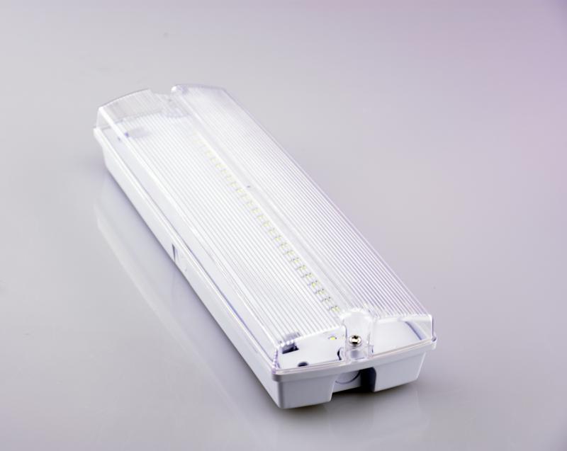 Led-es vészvilágító lámpatest IP65 állandó üzem/készenléti