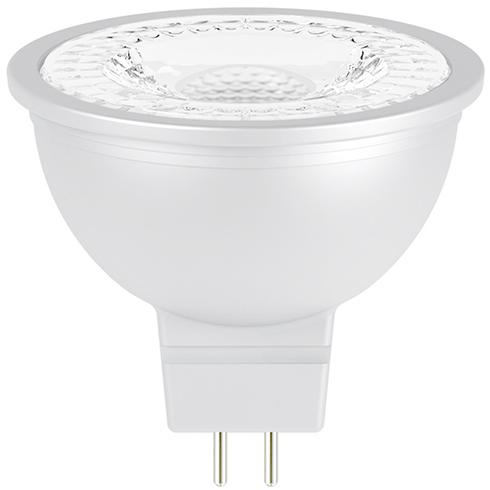 LED lámpa Gu5.3 MR16 COB 7W meleg fehér
