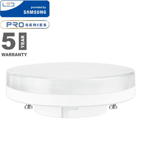 LED lámpa Gx53 (7W/110°) PRO - meleg fehér, Samsung