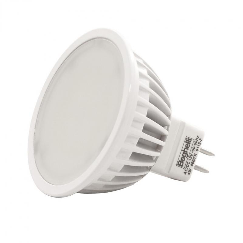 LED lámpa MR-16 Gu-5.3 6W 95° meleg fehér
