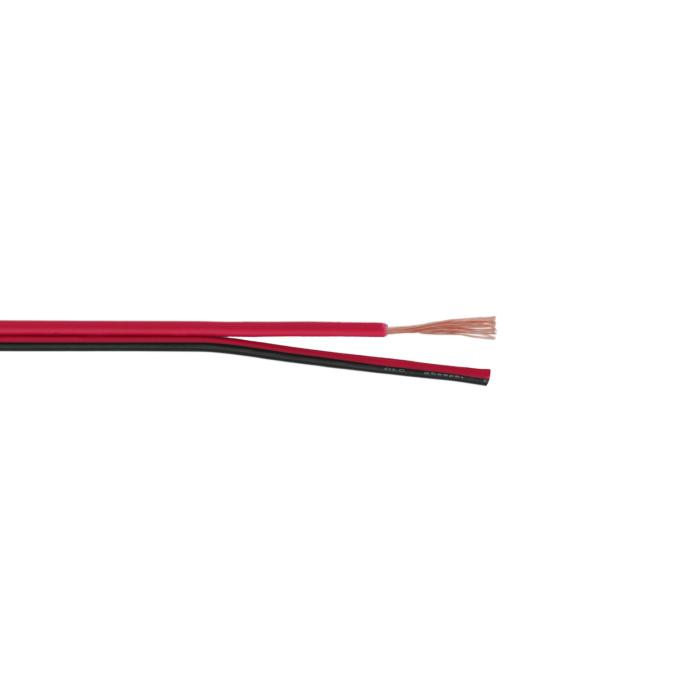Vezeték LED szalaghoz, piros/fekete (2x1 mm2)