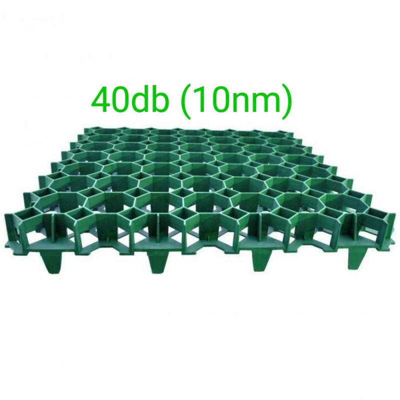 Műanyag gyeprács (50x50x3,9cm) zöld 40 db-os csomag