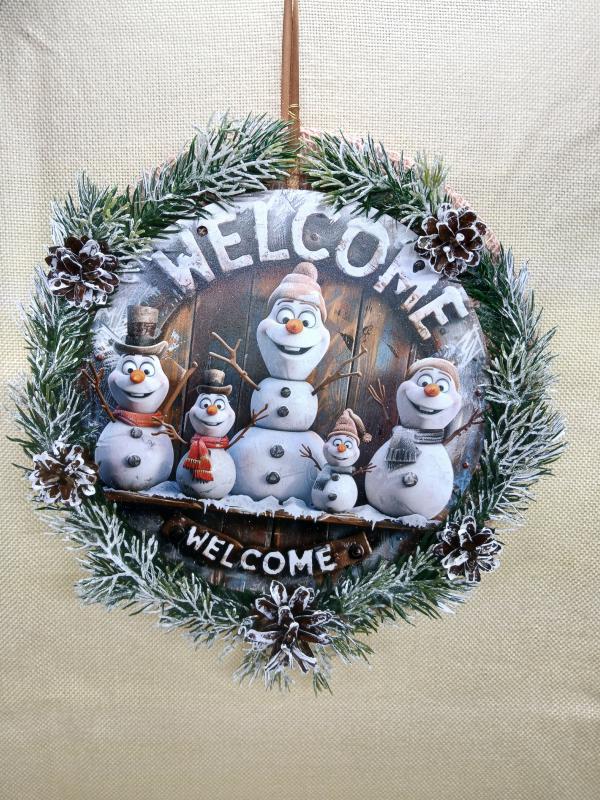 Ajtódísz karácsony 01