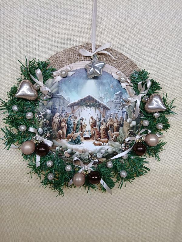 Ajtódísz karácsony 03