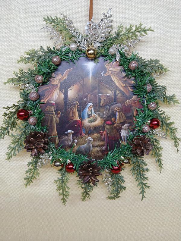 Ajtódísz karácsony 05