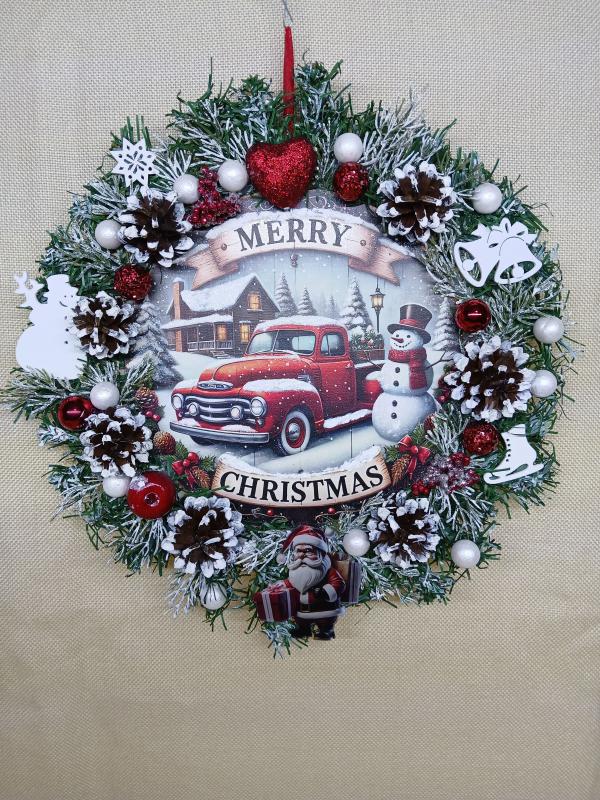 Ajtódísz karácsony 08