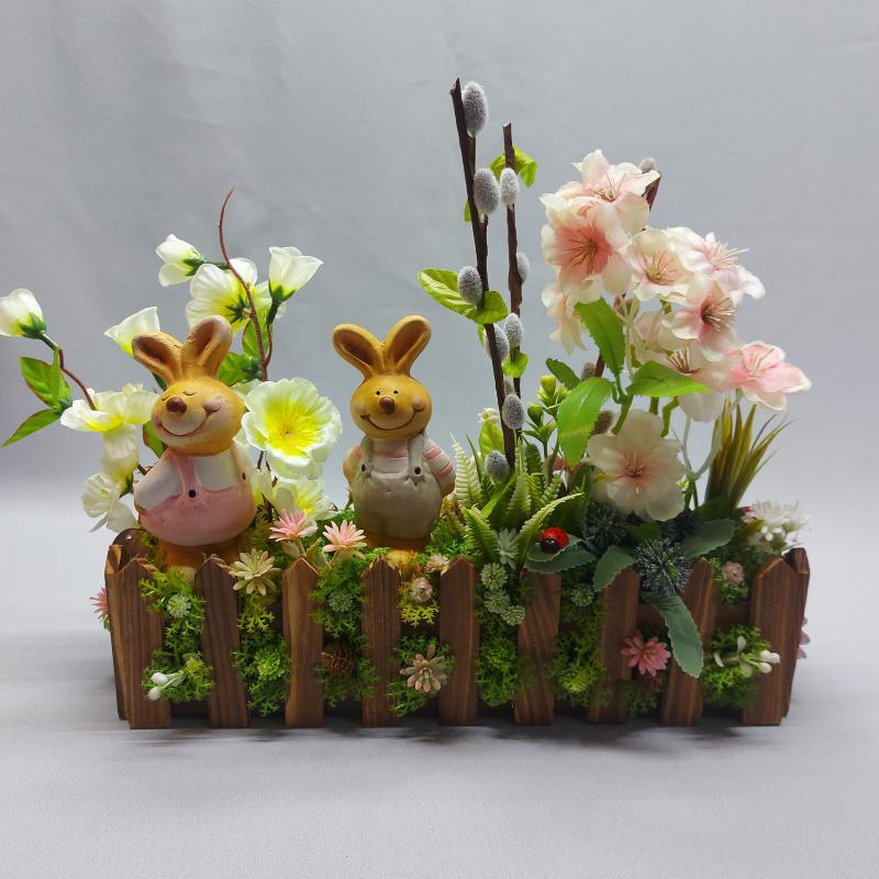 Asztaldísz húsvét 07