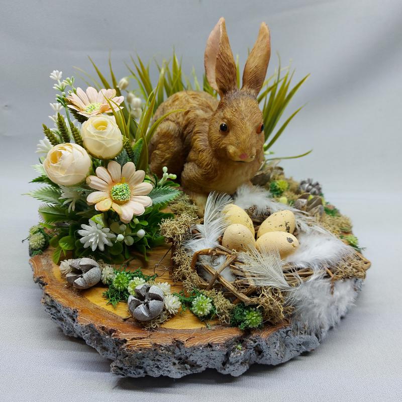 Asztaldísz húsvét 08