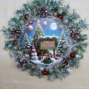 Ajtódísz karácsony 04