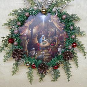 Ajtódísz karácsony 05