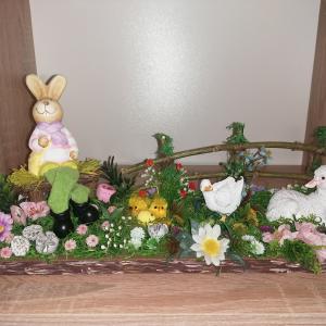 Asztaldísz húsvét 01