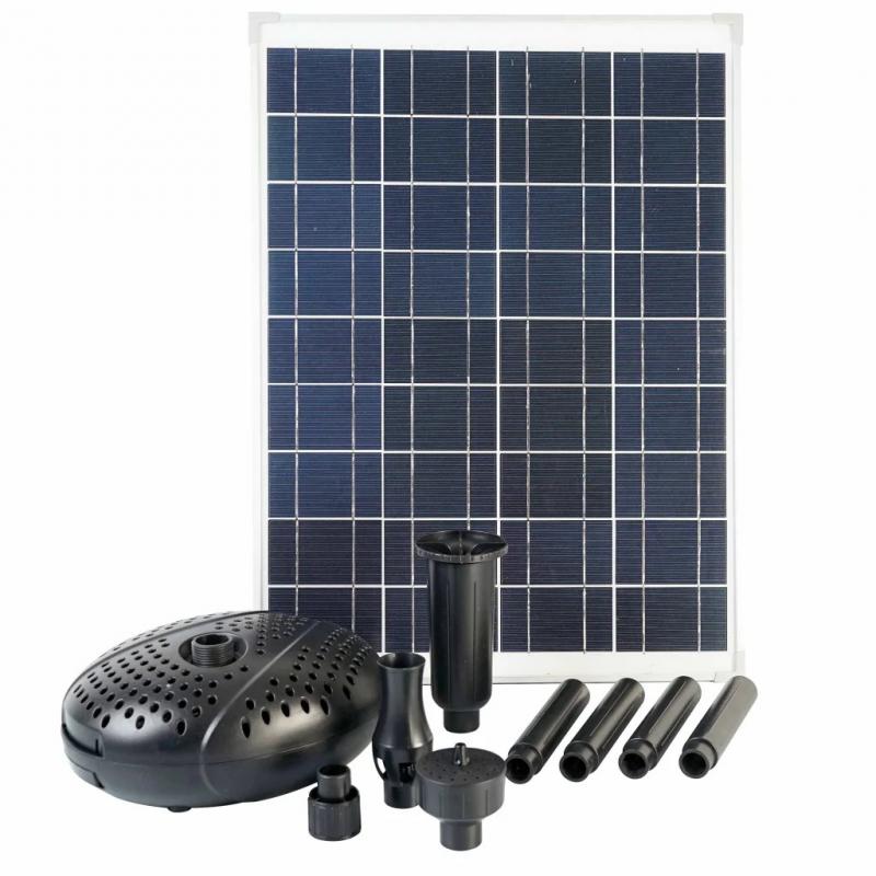 Ubbink SolarMax 2500 Napelemes szökőkút szivattyú Accu pumpa 2500L/H 1351184