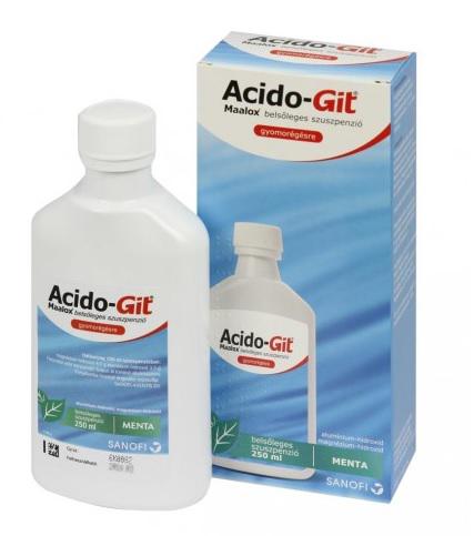 Acido-GIT Maalox belsőleges szuszpenzió 250ml