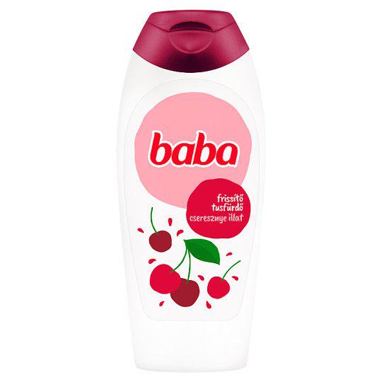 Baba frissítő tusfürdő cseresznye illattal 400 ml