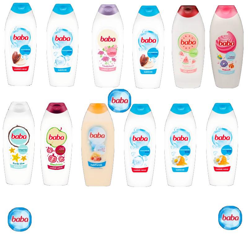 Baba tusfürdő 750 ml "választható illat"
