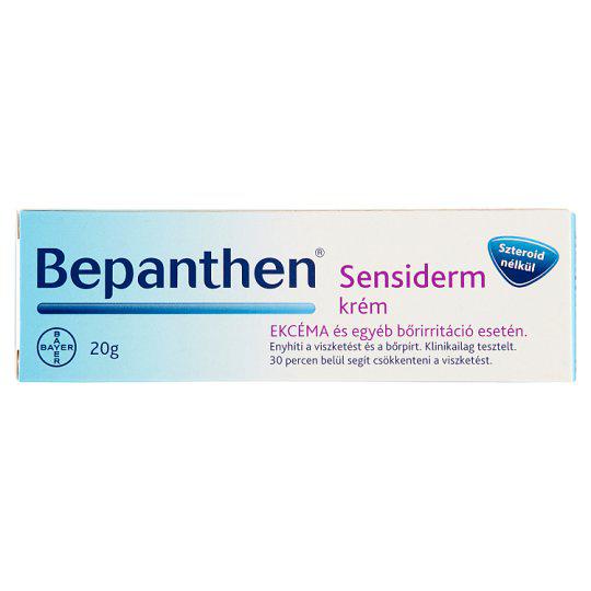 Bepanthen Sensiderm krém ekcéma és egyéb bőrirritáció esetén 20 g