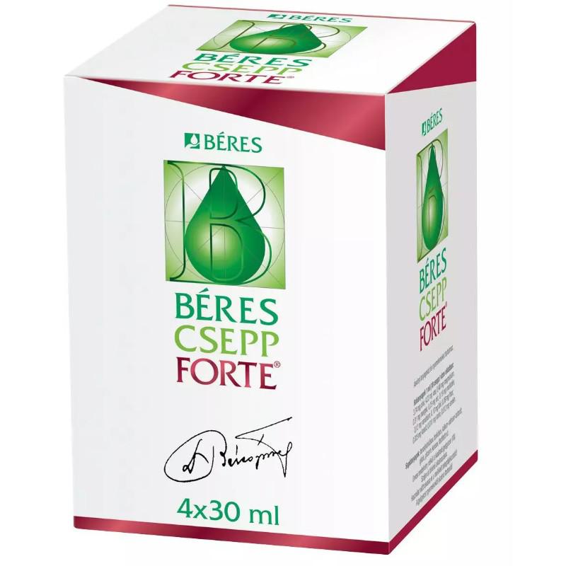 Béres Csepp Extra belsőleges oldatos csepp 4x30ml+C-vitamin 50 mg tabletta 120x