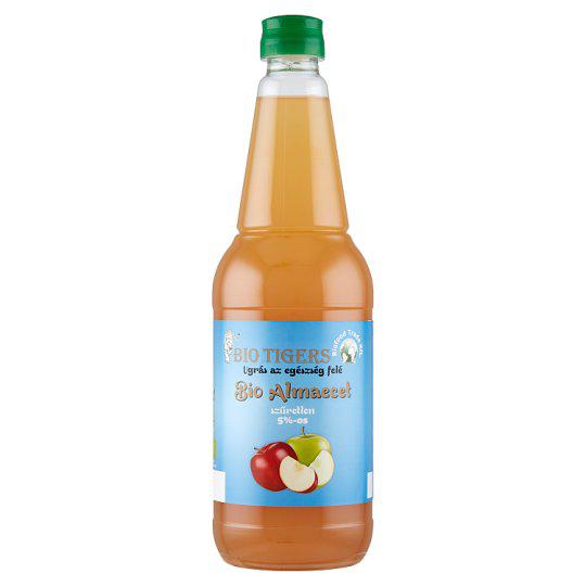 Bio Tigers szűretlen 5%-os BIO almaecet 750 ml