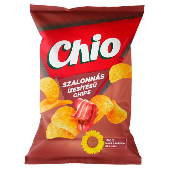 Chio szalonnás ízesítésű chips 60 g