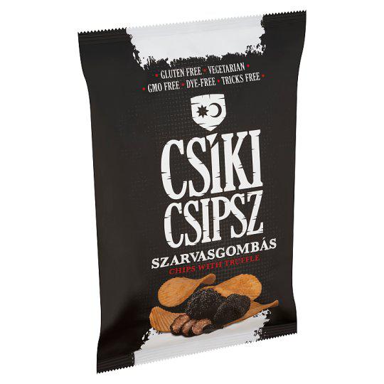 Csíki Chips Szarvasgomba ízesítésű burgonyacsipsz 60 g