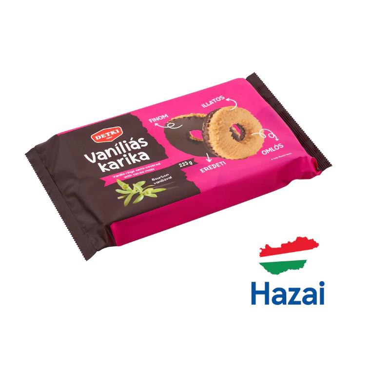 Detki vaníliás karika 225 g