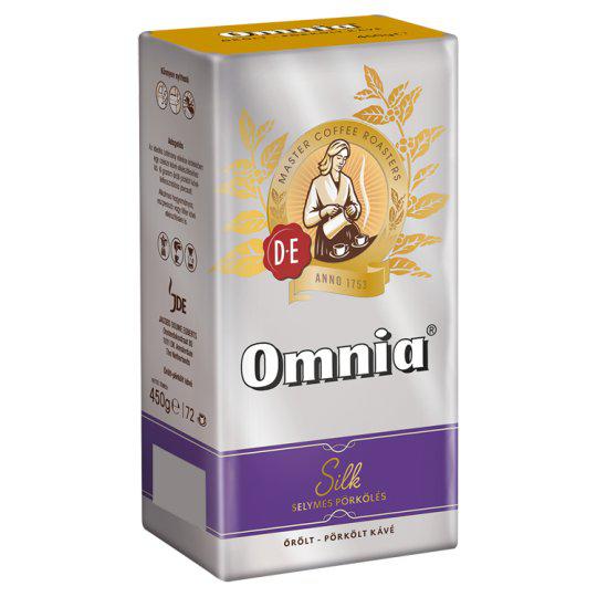 Douwe Egberts Omnia Silk őrölt-pörkölt kávé 450 g