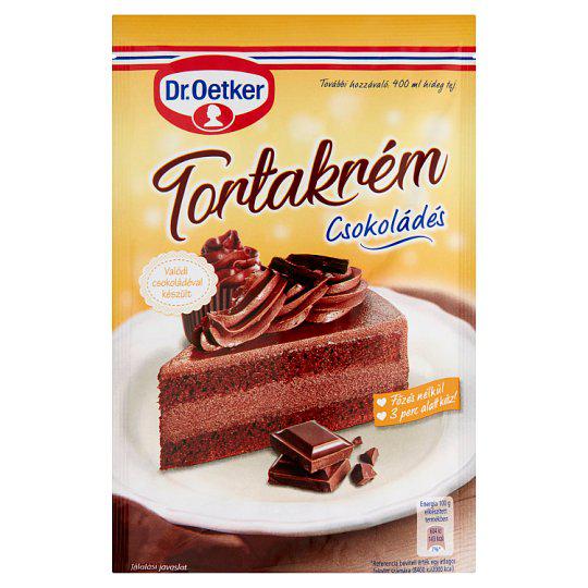 Dr. Oetker csokoládés tortakrém alappor 145 g